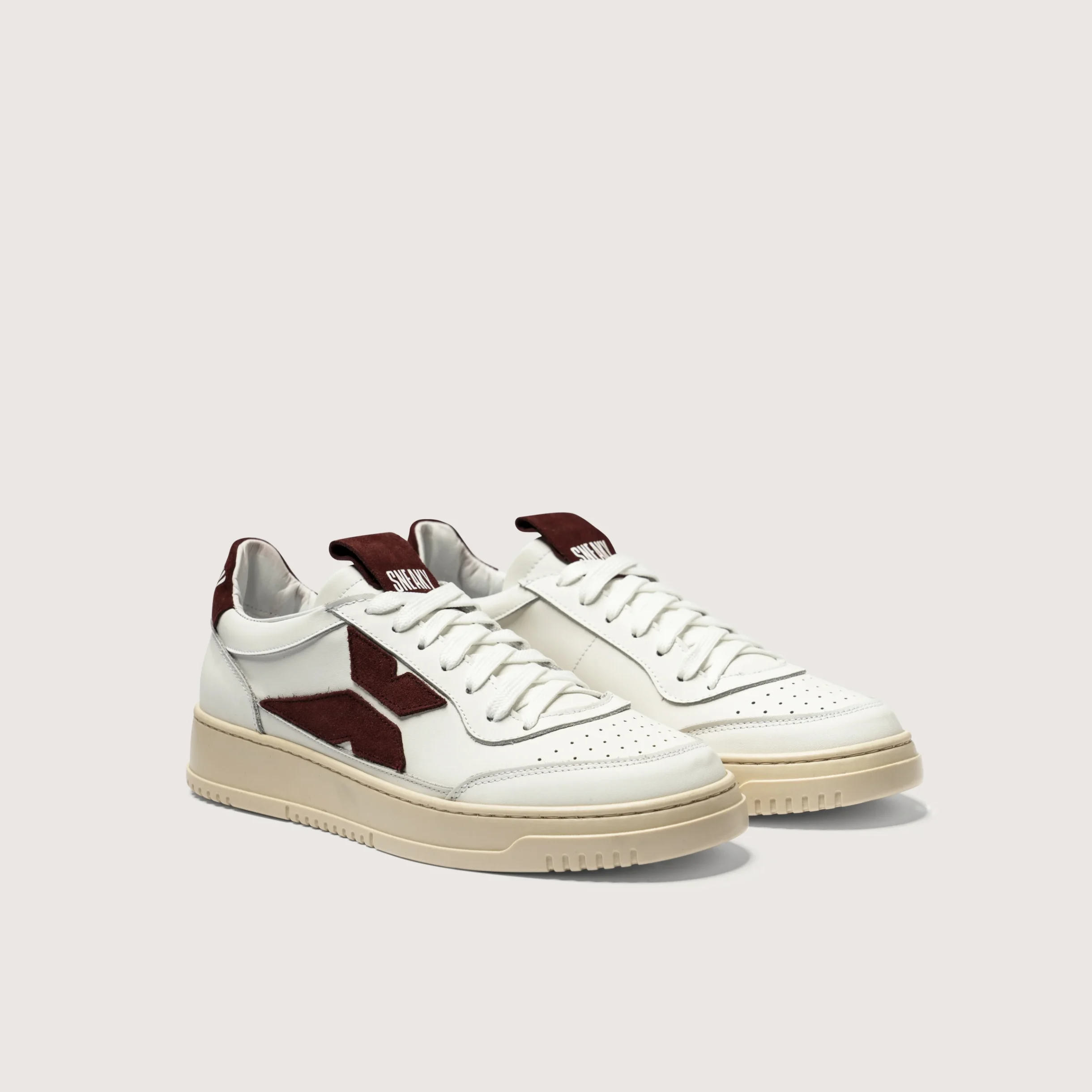 Sneaky one - White / Pompeian Red