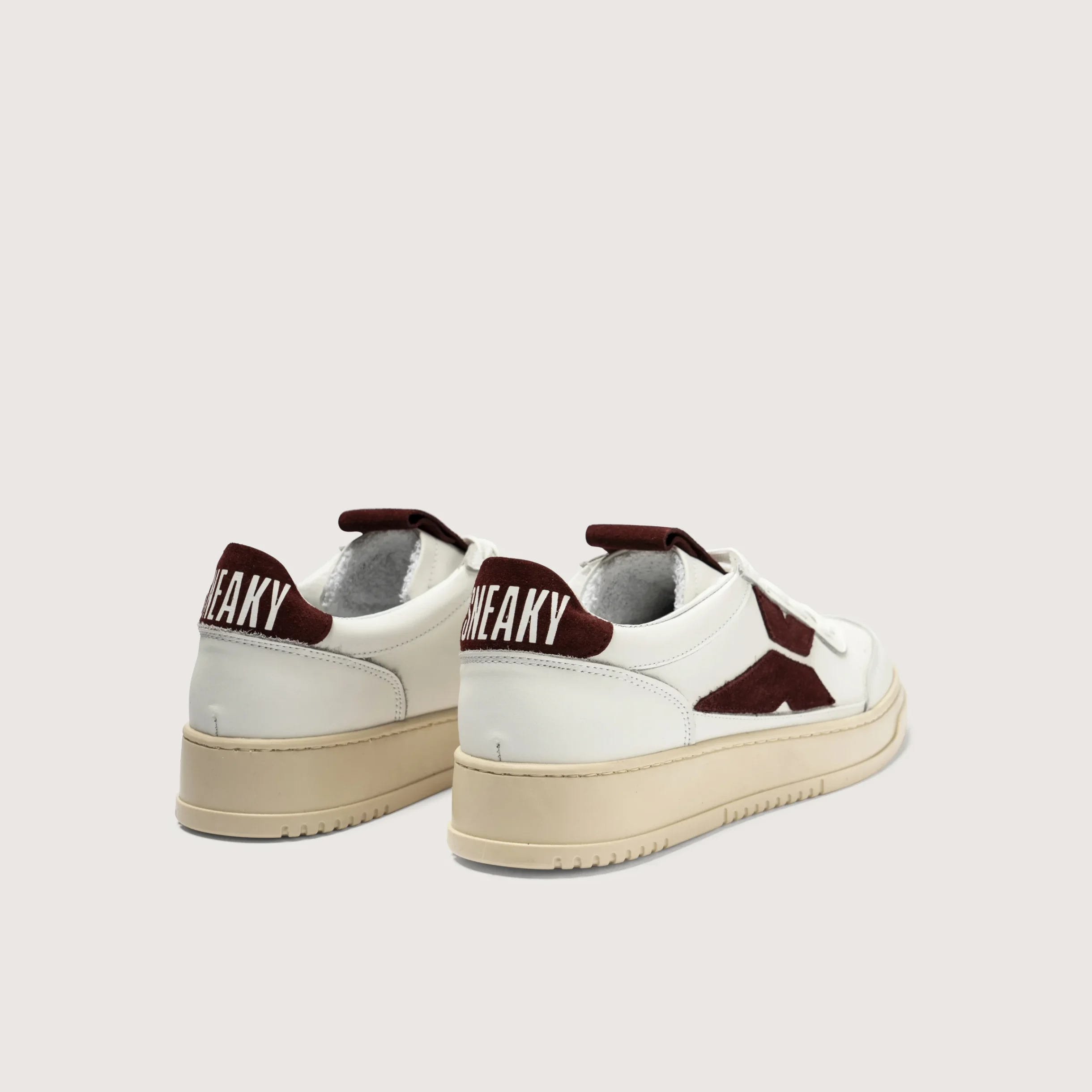 Sneaky one - White / Pompeian Red